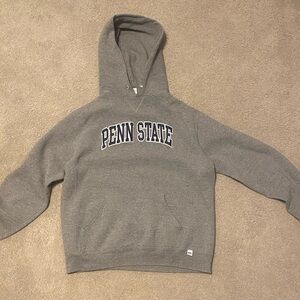 Russell Athletic Gray Penn State Hoodie